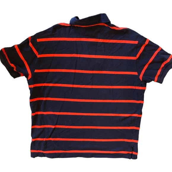 Polo by Ralph Lauren Navy & Red Striped Shirt size XL - Picture 9 of 10